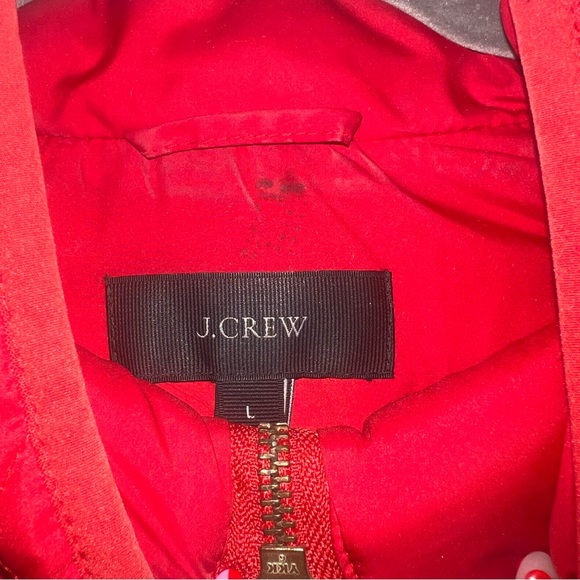 J. Crew True Red Quilter Puffer Vest Full Zip - Picture 4 of 6